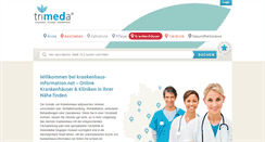 Desktop Screenshot of krankenhaus-information.net